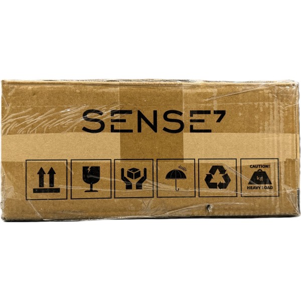 Стіл з регулюванням висоти Sense7 Nojo 120×60 см, електричний, чорно-бежевий