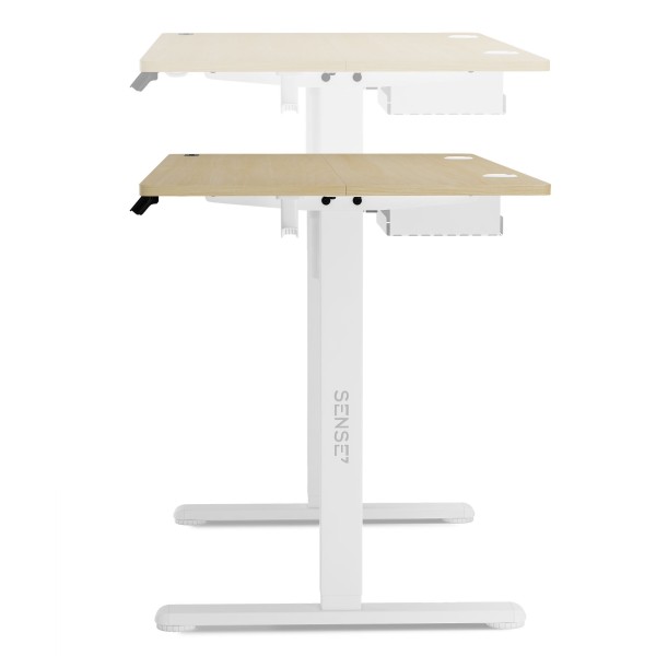 Стіл з регулюванням висоти Sense7 Nojo 120×60 см, електричний, світло-бежевий
