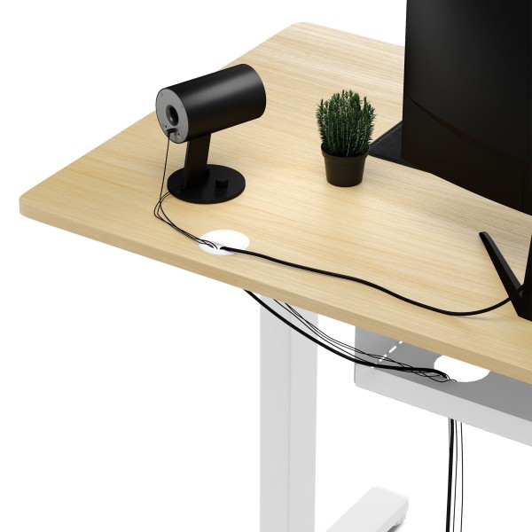 Стіл з регулюванням висоти Sense7 Nojo 120×60 см, електричний, світло-бежевий