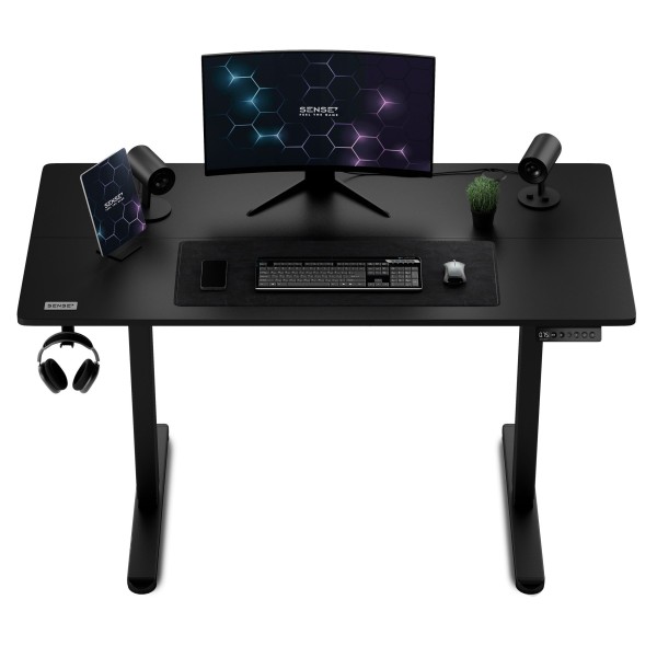 Стіл з регулюванням висоти Sense7 Nojo 120×60 см, електричний, чорний