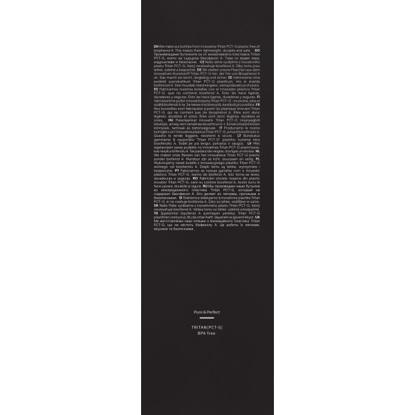 Тританова пляшка для води Zipro, 1000 мл, чорна