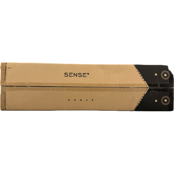 Стіл ігровий Sense7 Nomad Basic 120×60 см, чорний