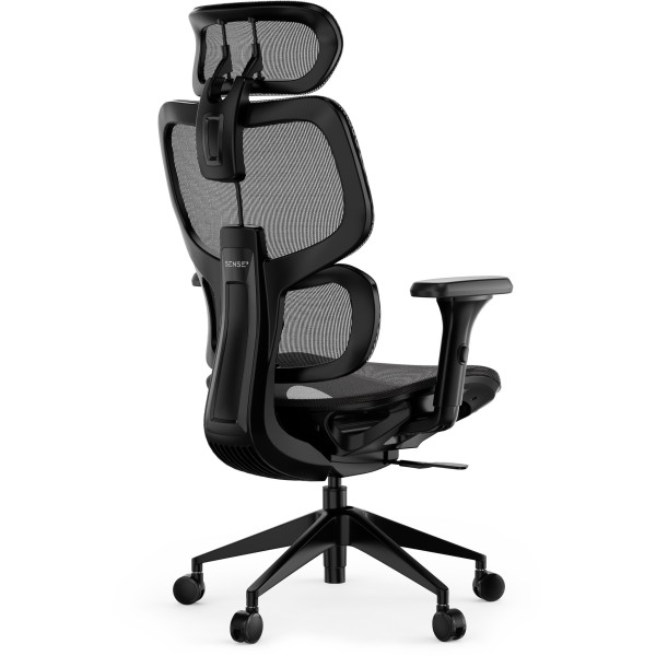 Офісне крісло SENSE7 Nobu, чорне