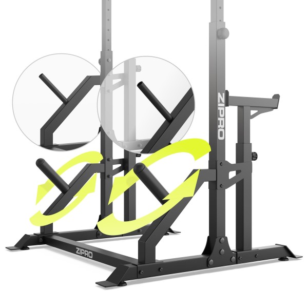Стійки під штангу Zipro Lift зі страхуванням та тримачами для дисків