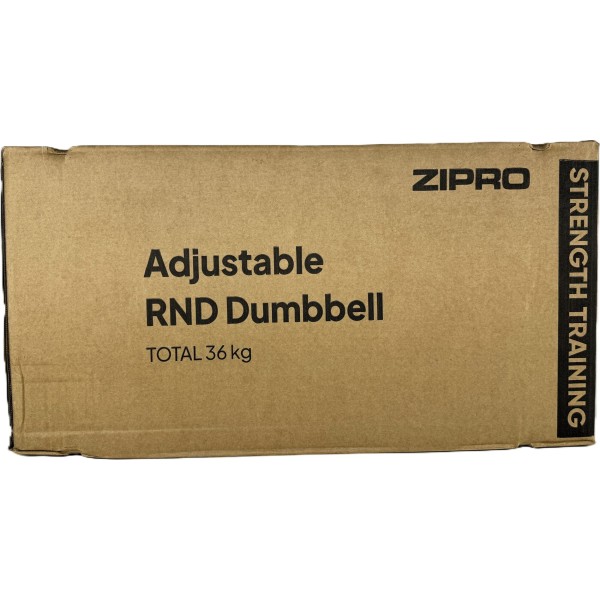Гантеля з регульованою вагою Zipro Round, 36 кг