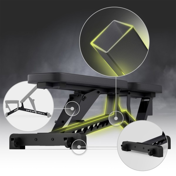 Лавка тренувальна Zipro Pumpiron регульована