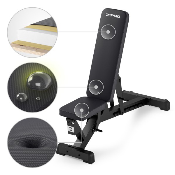 Лавка тренувальна Zipro Pumpiron регульована