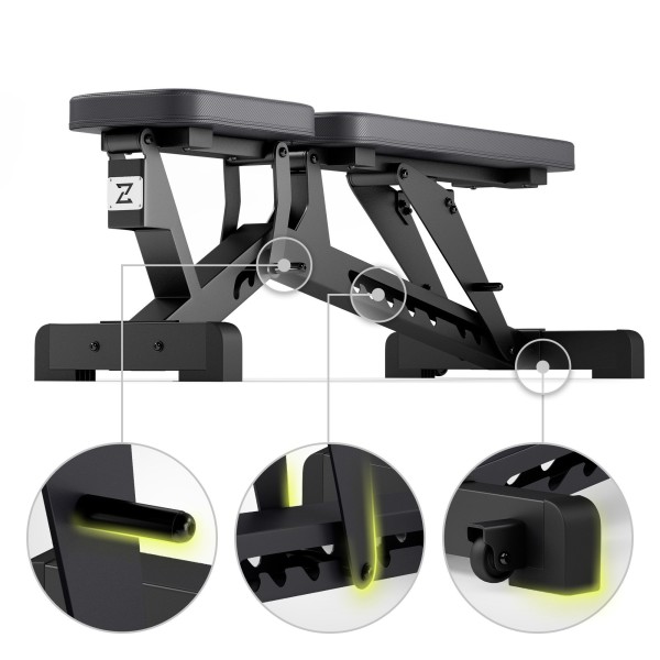 Лавка тренувальна Zipro Pumpiron регульована