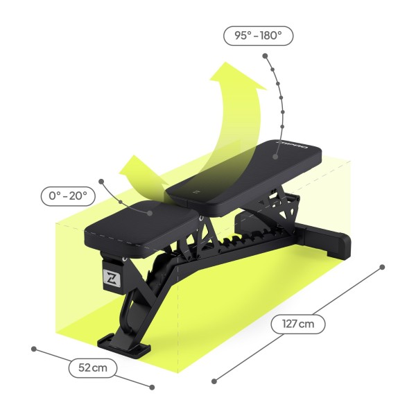 Лавка тренувальна Zipro Nocardio регульована