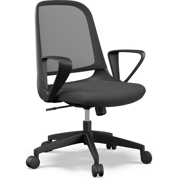 Офісне крісло SENSE7 Sopty, чорне