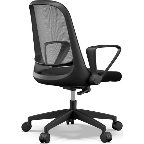 Офісне крісло SENSE7 Sopty, чорне