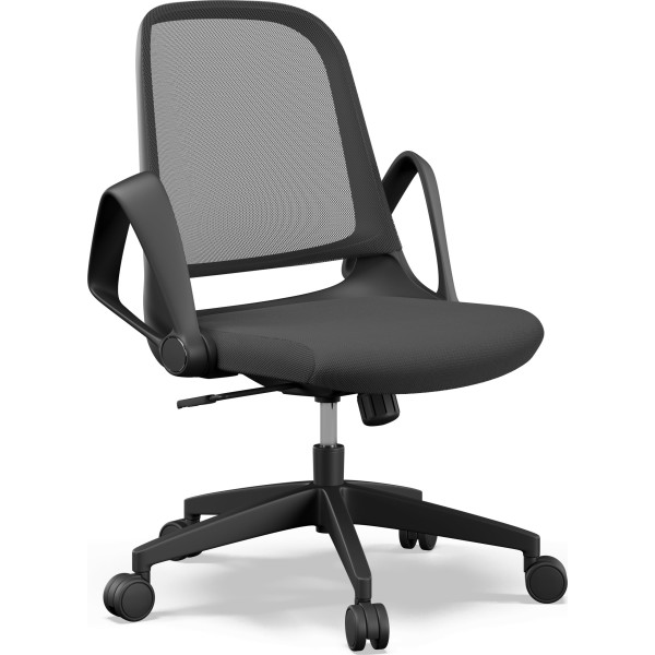 Офісне крісло SENSE7 Sopty, чорне