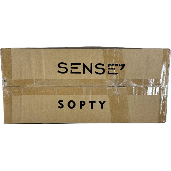 Офісне крісло SENSE7 Sopty, чорне