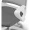 Офісне крісло SENSE7 Sopty, біло-сіре
