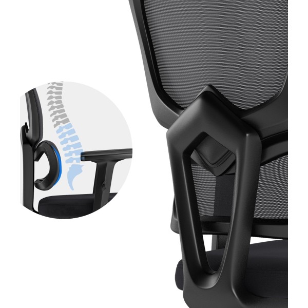 Офісне крісло SENSE7 Veno, чорне