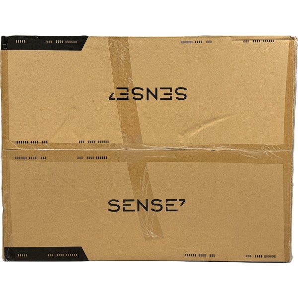 Ігрове крісло Sense7 Spellcaster FUKU, тканина, чорне