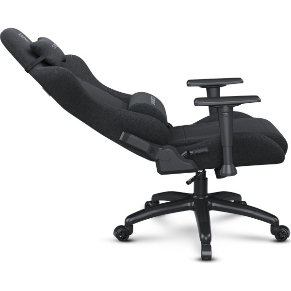 Ігрове крісло Sense7 Spellcaster FUKU XL, тканина, чорне