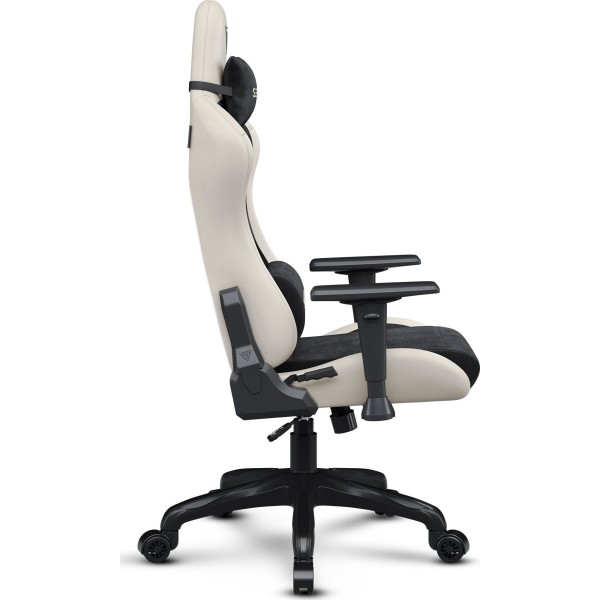Ігрове крісло SENSE7 Spellcaster Fuku, екошкіра та алькантара, чорно-бежеве