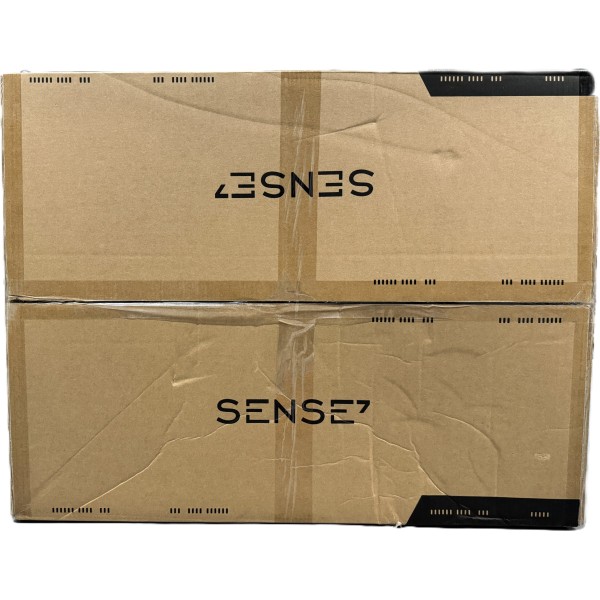 Ігрове крісло SENSE7 Spellcaster Fuku, екошкіра та алькантара, біло-сіре