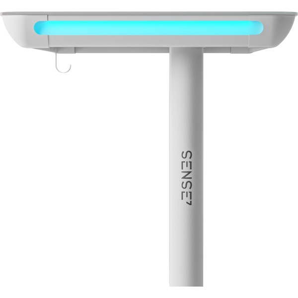 Стіл з регулюванням висоти SENSE7 Nomo 120×60 см, LED, електричний, білий