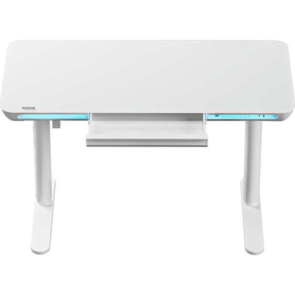 Стіл з регулюванням висоти SENSE7 Nomo 120×60 см, LED, електричний, білий