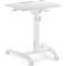Мобільний стіл з регулюванням висоти SENSE7 70×52 см, механічний, білий