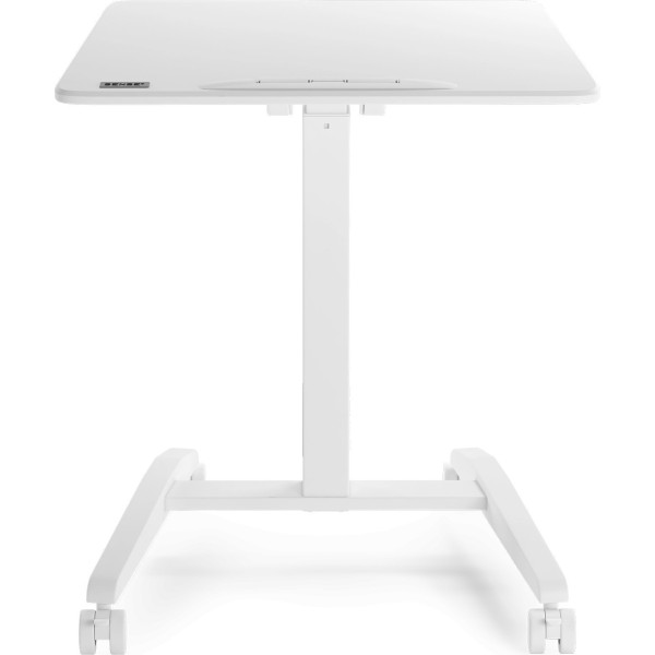 Мобільний стіл з регулюванням висоти SENSE7 70×52 см, механічний, білий