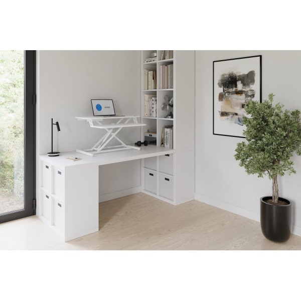 Столик-трансформер SENSE7 81х40 см, білий