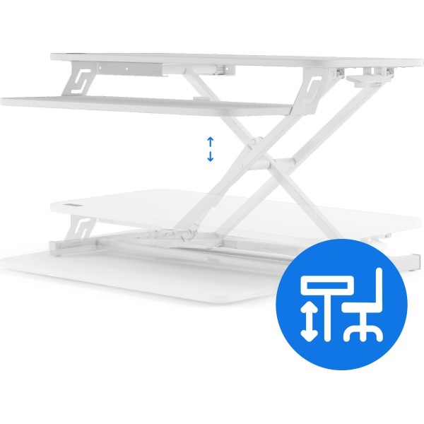 Столик-трансформер SENSE7 81х40 см, білий