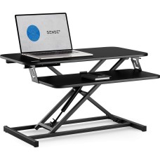 Столик-трансформер SENSE7 81х40 см, чорний