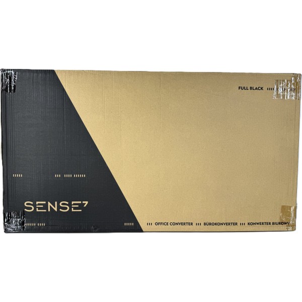 Столик-трансформер SENSE7 81х40 см, чорний