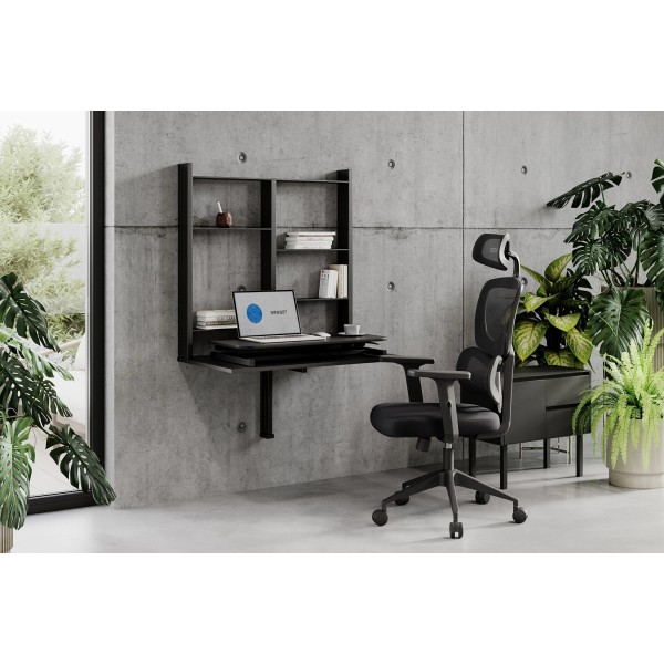 Столик-трансформер SENSE7 81х40 см, чорний