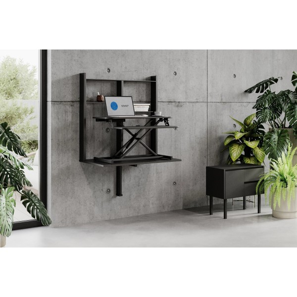 Столик-трансформер SENSE7 81х40 см, чорний