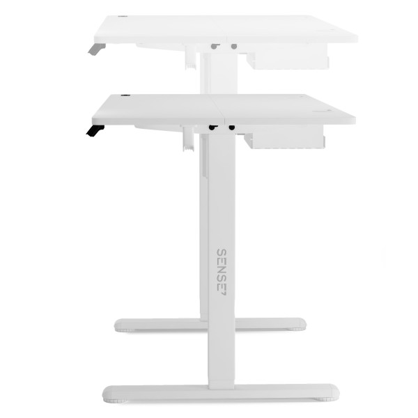 Стіл з регулюванням висоти Sense7 Nojo 120×60 см, електричний, білий