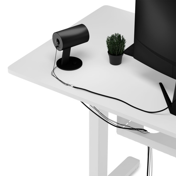 Стіл з регулюванням висоти Sense7 Nojo 120×60 см, електричний, білий