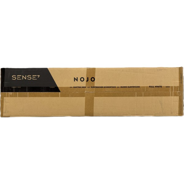 Стіл з регулюванням висоти Sense7 Nojo 120×60 см, електричний, білий