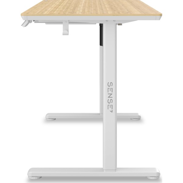 Стіл з регулюванням висоти SENSE7 Newai 120×60 см, електричний, бамбук