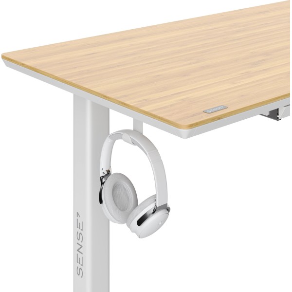 Стіл з регулюванням висоти SENSE7 Newai 120×60 см, електричний, бамбук