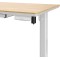 Стіл з регулюванням висоти SENSE7 Newai 120×60 см, електричний, бамбук
