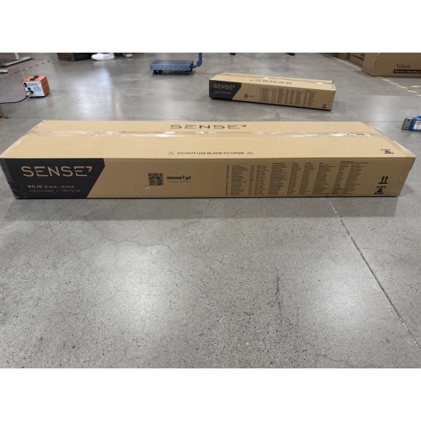 Стіл з регулюванням висоти Sense7 Nojo 140×70 см, електричний, чорний