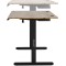 Стіл з регулюванням висоти Sense7 Nojo 140×70 см, електричний, коричневий