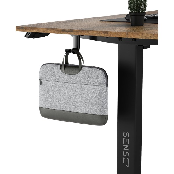 Стіл з регулюванням висоти Sense7 Nojo 140×70 см, електричний, коричневий