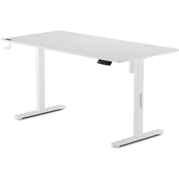 Стіл з регулюванням висоти Sense7 Nojo 140×70 см, електричний, білий