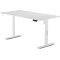 Стіл з регулюванням висоти Sense7 Nojo 140×70 см, електричний, білий