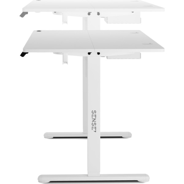 Стіл з регулюванням висоти Sense7 Nojo 140×70 см, електричний, білий