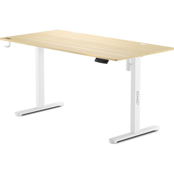 Стіл з регулюванням висоти Sense7 Nojo 140×70 см, електричний, світло-бежевий