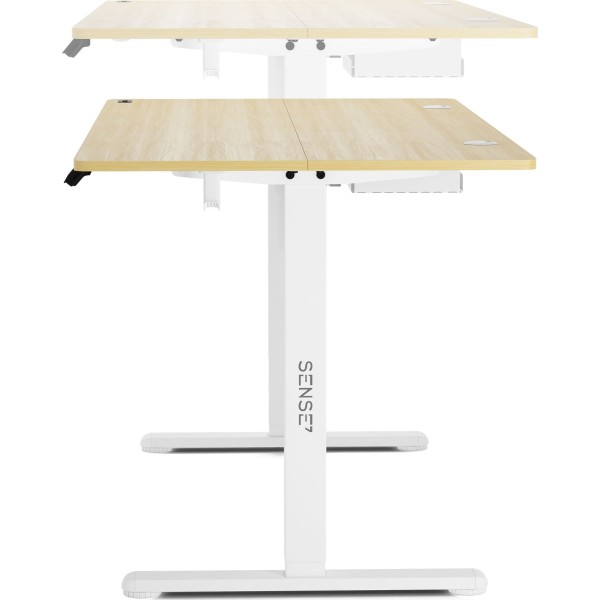 Стіл з регулюванням висоти Sense7 Nojo 140×70 см, електричний, світло-бежевий
