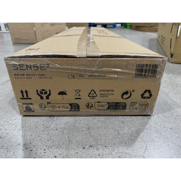 Стіл з регулюванням висоти Sense7 Nojo 140×70 см, електричний, світло-бежевий