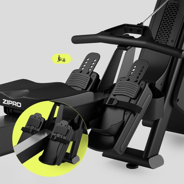 Гребний тренажер повітряно-магнітний Zipro Power 10