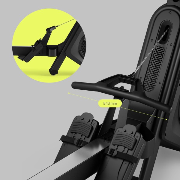 Гребний тренажер повітряно-магнітний Zipro Power 10